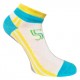 Sneaker socks for sport and leisure turquoise Numbers