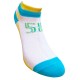 Sneaker socks for sport and leisure turquoise Numbers