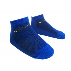 Non-slip sneaker socks for sport and leisure dark blue Lizard
