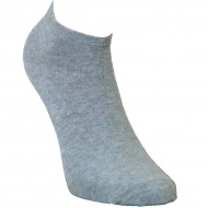 Non-slip sneaker socks for sport and leisure Light grey