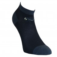 Non-slip sneaker socks for sport and leisure black Lizard