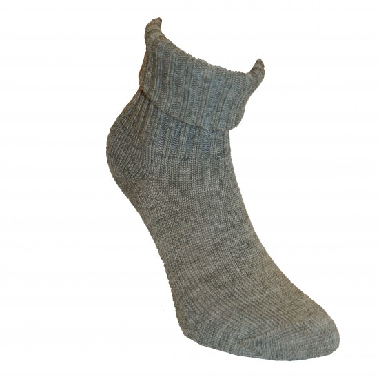 Warm Ripe wool socks Grey melange