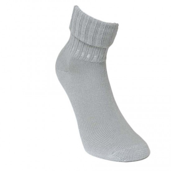 Warm Ripe wool socks Light grey