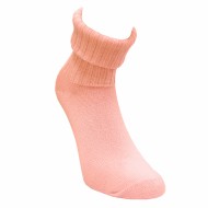 Šiltos vilnonės Ripe rašto kojinės Šviesiai rožinė