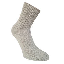Warm Full Ripe wool socks Light grey