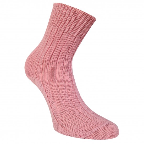 Warm Full Ripe wool socks Light pink