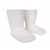 Labai švelnios Extra fine 95% merino vilnos Pilno Ripe kojinės Pieno