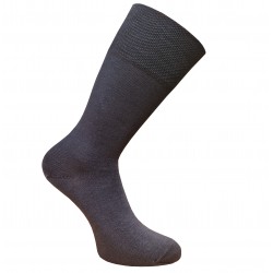 Mercerized Cotton mens socks Graphite