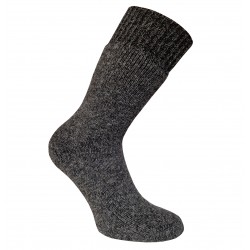 Warm, thick woolen socks Dark grey
