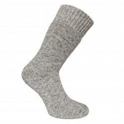 Šiltos, storos vilnonės kojinės Šviesiai pilka melanžas