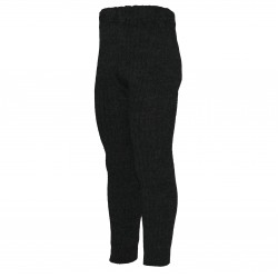 50% wool thick leggings for kids Dark grey