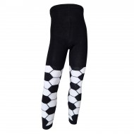 Black thin leggings for kids Football