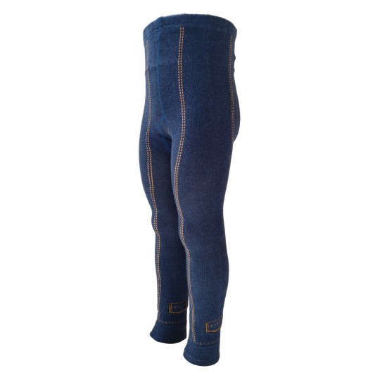 Blue thin leggings for kids Jeans