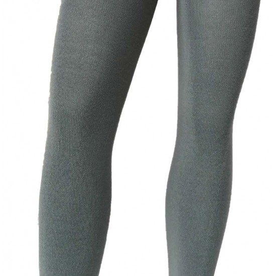 Very soft Extra fine Merino wool 85% Grey thin leggings for kids