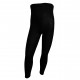 Very soft Extra fine Merino wool 85% Black thin leggings for kids
