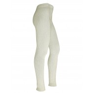70% Medvilnės ir 30% Merino vilnos storos tamprės moterims Gelsva
