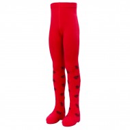 Red tights for kids Ladybirds