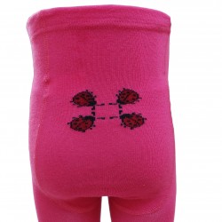 Pink tights for kids Ladybirds