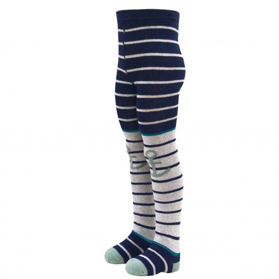 Dark blue tights for kids Anchor