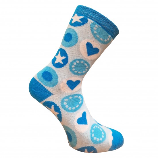 Set of 5 socks for girls No.12 (27-30)