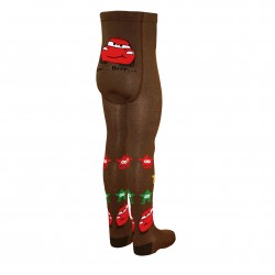 Brown tights for kids  Race car