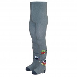 Grey tights for kids Train