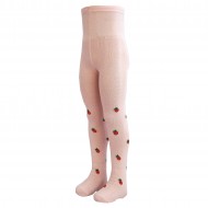 Light pink tights for kids Wild strawberries
